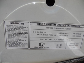 2008 HONDA ACCORD EX-L 4DR WHITE 2.4L AT A17603